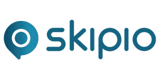 Skipio powered by RapidTalk AI logo